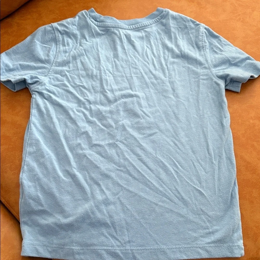 365 Kids from Garanimals Blue Graphic Tee with Beach Print - Size 4